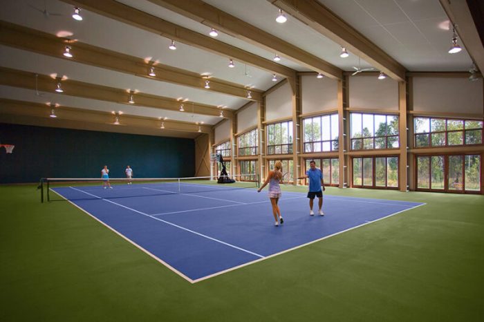 Indoor Tennis Center | Commit To The G Campaign for Athletics